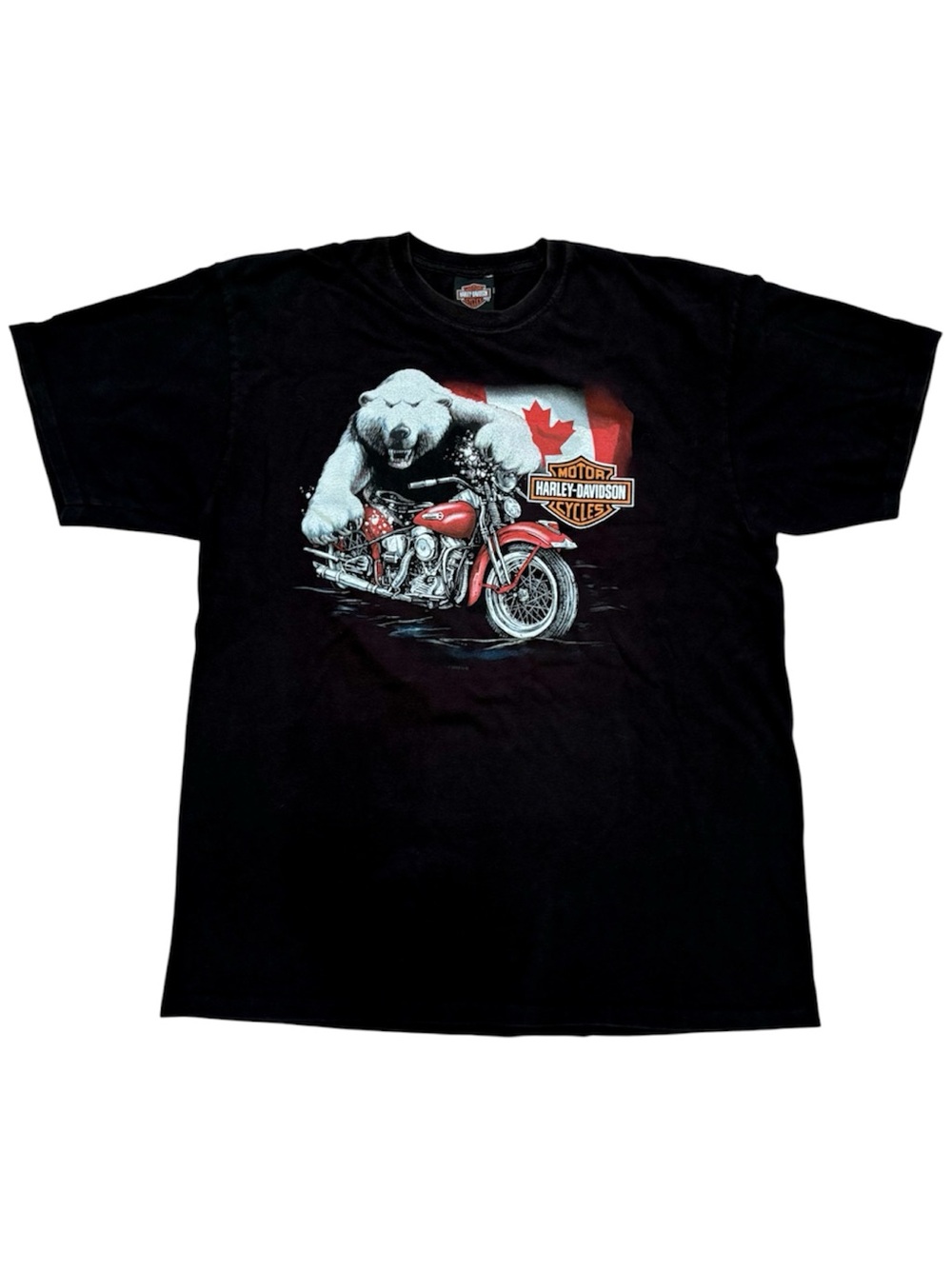 Harley Davidson Polar Bear Canada Shirt